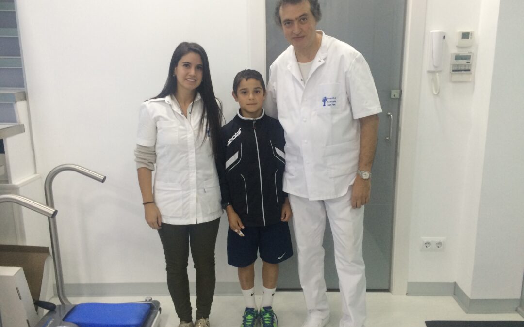 Каталонский Институт Стопы проанализировал спортивные возможности теннисиста Луиса Утрилла