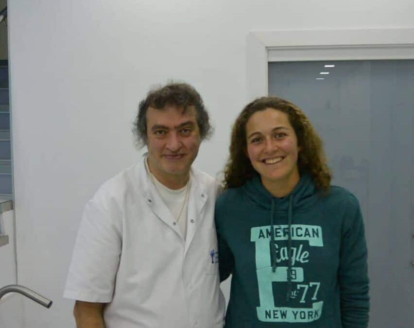 THE INSTITUT CATALÀ DEL PEU REALIZES A BIOMECHANICAL SURVEY TO ANNA BOADA, OLYMPIC SPORTSWOMAN.