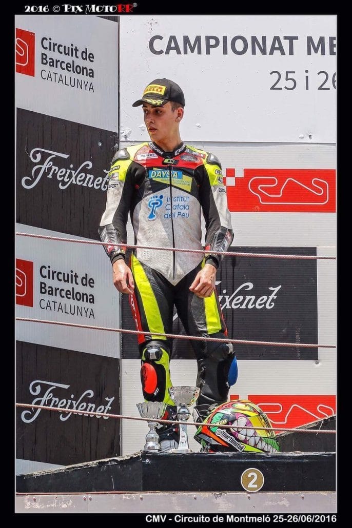 FOURTH SEASON OF THE INSTITUT CATALÀ DEL PEU WITH THE MOTORCYCLING OF COMPETITION.