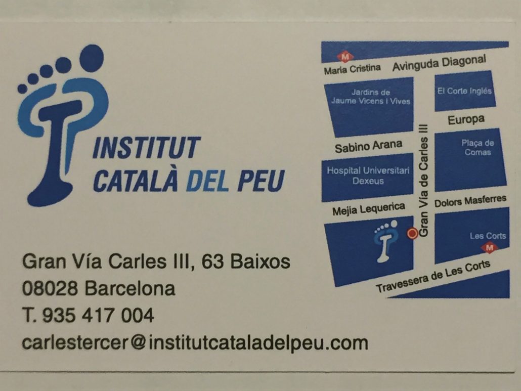 El Institut Català del Peu inaugura una nueva sede en el distrito de Les Corts