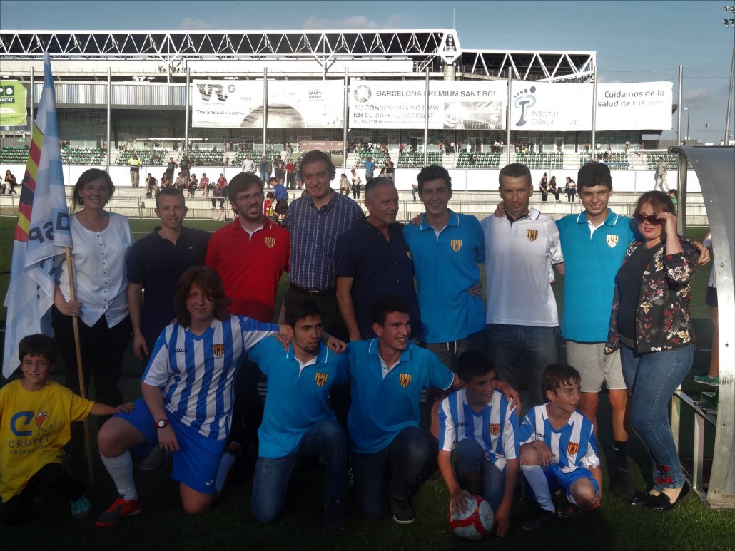 El Institut Català del Peu dona una aportación benéfica a la entidad Disport F.C