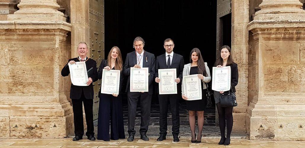 L'Acadèmia Internacional de Ciències atorga a D. Miguel Angel Baños Bernad la Gran Placa a l'Excel·lència Acadèmica i Professional.