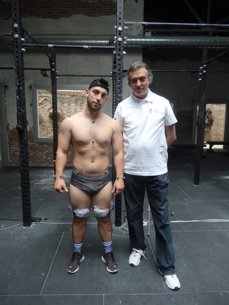 THE INSTITUT CATALÀ DEL PEU CARRIES OUT AN ANALYSIS OF THE SPORTING PERFORMANCE TO YOSUA FERNÁNDEZ, CHAMPION OF WEIGHTLIFTING IN CATALONIA.