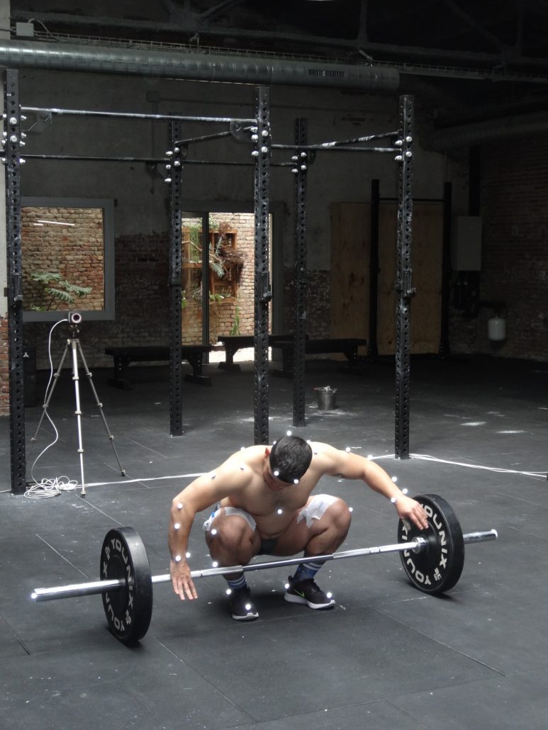 THE INSTITUT CATALÀ DEL PEU CARRIES OUT AN ANALYSIS OF THE SPORTING PERFORMANCE TO YOSUA FERNÁNDEZ, CHAMPION OF WEIGHTLIFTING IN CATALONIA.