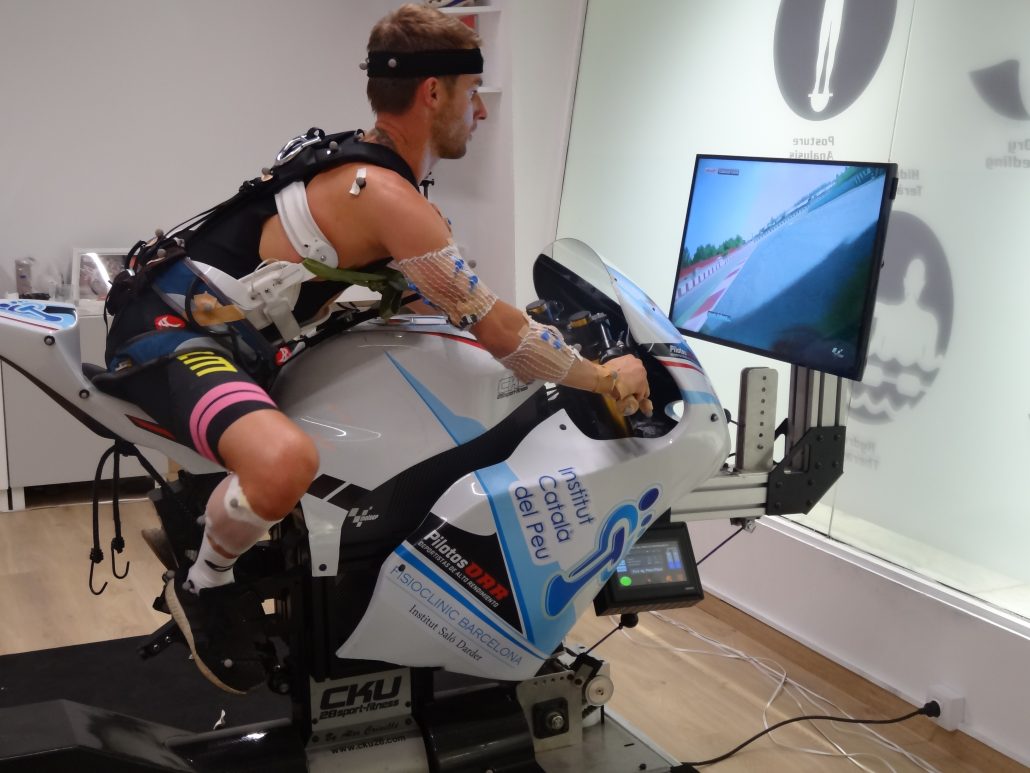 THE INSTITUT CATALÀ DEL PEU CONDUCTS A BIOMECHANICAL ANALYSIS TO THE RIDER JULES CLUZEL.