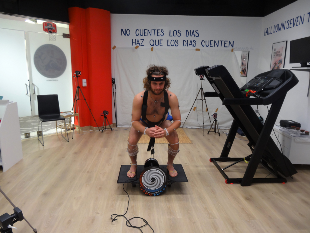 THE INSTITUT CATALÀ DEL PEU, BIOMECHANICAL DEPARTMENT OF THE CATALAN TENNIS FEDERATION, CONDUCTS A BIOMECHANICAL ANALYSIS TO THE TENNIS PLAYER MARCO TRUNGELLITI.