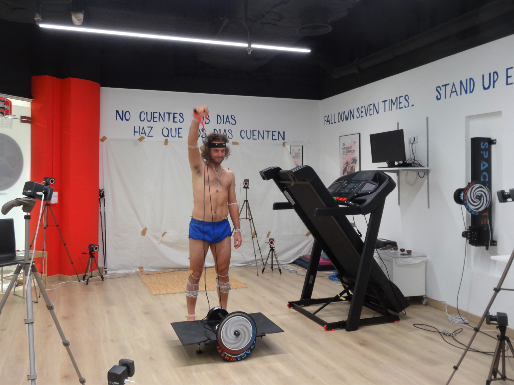 THE INSTITUT CATALÀ DEL PEU, BIOMECHANICAL DEPARTMENT OF THE CATALAN TENNIS FEDERATION, CONDUCTS A BIOMECHANICAL ANALYSIS TO THE TENNIS PLAYER MARCO TRUNGELLITI.