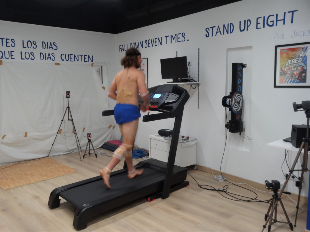 THE INSTITUT CATALÀ DEL PEU, BIOMECHANICAL DEPARTMENT OF THE CATALAN TENNIS FEDERATION, CONDUCTS A BIOMECHANICAL ANALYSIS TO THE TENNIS PLAYER MARCO TRUNGELLITI.