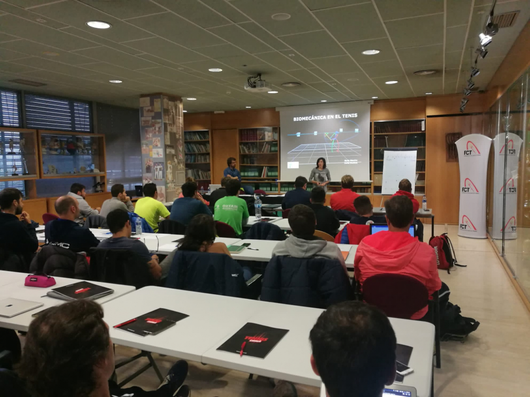 THE INSTITUT CATALÀ DEL PEU TAKES PART IN THE COURSE OF LEVEL II TENNIS NATIONAL TRAINER WHICH ORGANIZES THE CATALAN TENNIS FEDERATION.