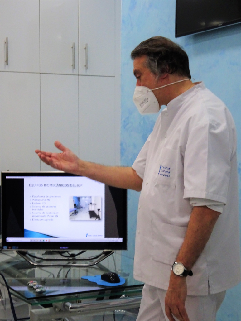 THE INSTITUT CATALÀ DEL PEU CONVEYS A SEMINAR ABOUT UPDATINGS OF BIOMECHANICAL SYSTEMS FOR THE STUDENTS OF THE MORE ADVANCED COURSE OF ORTHOPEDICS.