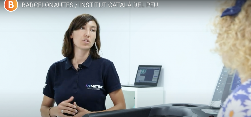 THE INSTITUT CATALÀ DEL PEU IS INTERVIEWED BY THE BARCELONAUTES TELEVISION.