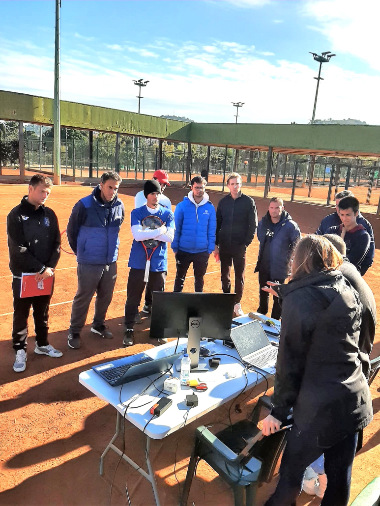 THE INSTITUT CATALÀ DEL PEU TAKES PART IN THE II LEVEL IN THE COURSE OF TRAINERS OF THE CATALAN TENNIS FEDERATION.