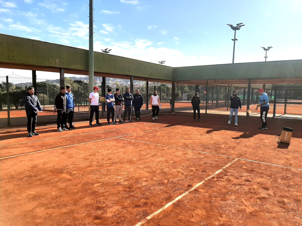 THE INSTITUT CATALÀ DEL PEU TAKES PART IN THE II LEVEL IN THE COURSE OF TRAINERS OF THE CATALAN TENNIS FEDERATION.