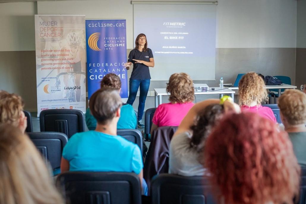 El Institut Català del Peu participa en el 4º Clinic de ciclismo femenino organizado por la Federación Catalana de Ciclismo.