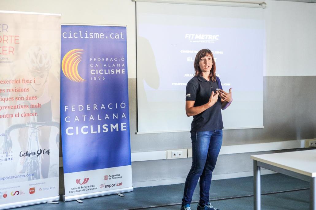 THE INSTITUT CATALÀ DEL PEU TAKES PART IN THE 4TH WOMEN’S CYCLING CLINIC ARRANGED BY THE CATALAN CYCLING FEDERATION.