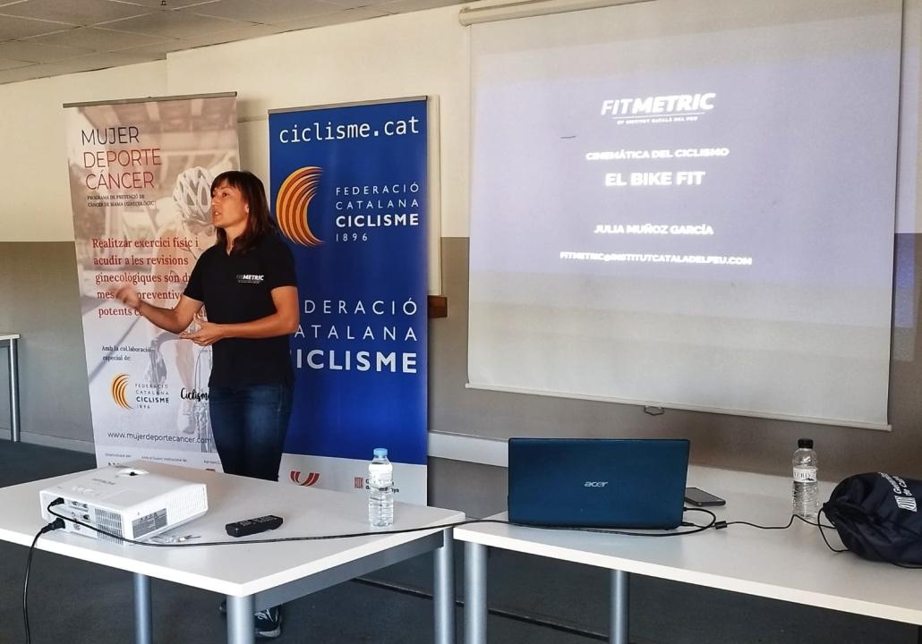 THE INSTITUT CATALÀ DEL PEU TAKES PART IN THE 4TH WOMEN’S CYCLING CLINIC ARRANGED BY THE CATALAN CYCLING FEDERATION.