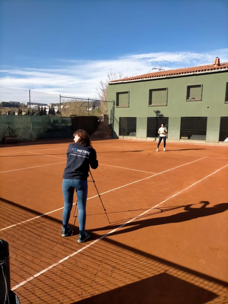 El Institut Català del Peu inicia los test de las becas de la Federació Catalana de Tenis.